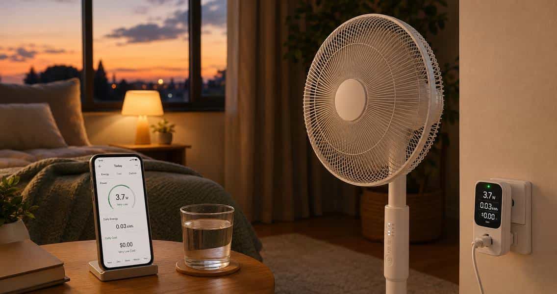 Ventilator im Sommer: Was die Dauernutzung wirklich kostet